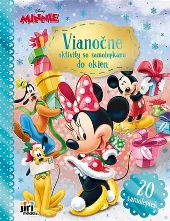 Pre deti a mládež - ostatné Vianočné aktivity so samolepkami do okien Minnie