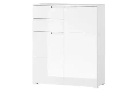 Komody Szynaka Komoda SELENE 7 | biela