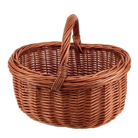 Nákupné tašky a košíky Kinekus Košík prútený 32x26xH18 cm oválny