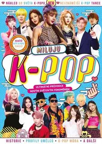 Hudba - noty, spevníky, príručky Miluju k-pop - neuvedený,Kateřina Fried