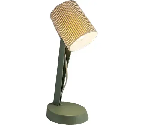 Lampy Rabalux 74087 - Stolná lampa SOLVET 1xE14/11W/230V zelená 74087