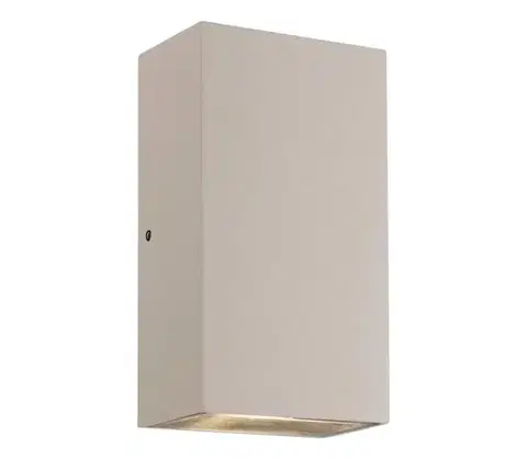Svietidlá Nordlux - LED Vonkajšie nástenné svietidlo ROLD LED/10,5W/230V IP54 krémová 84151008