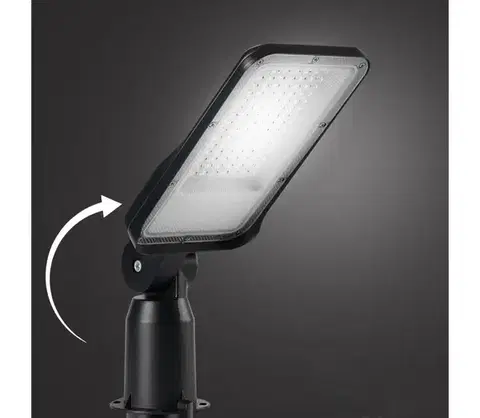 LED osvetlenie BRILAGI -LED Vonkajšie pouličné svietidlo s kĺbom. URBANLIGHT LED/50W/230V čierna IP65 BRI788