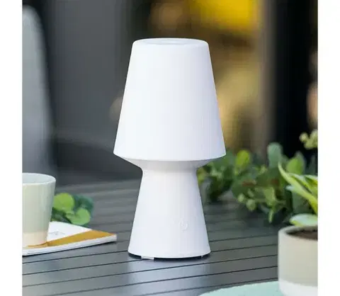 LED osvetlenie Atmosphera - LED Stmievateľná vonkajšia dotyková stolná lampa WIZA LED/5V IP44 161648