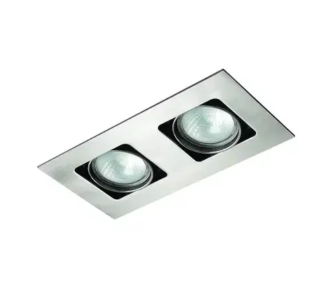Svietidlá  Podhľadové svietidlo OCZKO GUESTO 2xGU10/40W/230V HC001-2