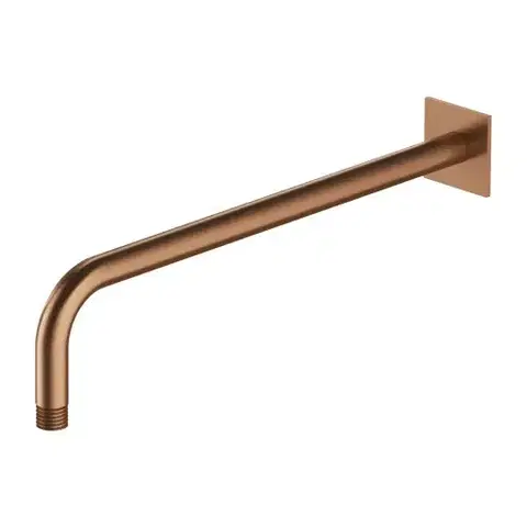 Kúpeľňové batérie OMNIRES - Nástenné sprchové rameno, 40 cm, kartáčovaná meď RA01C-KCPB