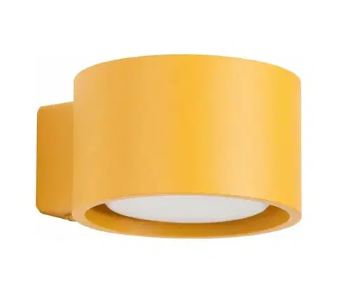 Svietidlá  SL.2473 - Nástenné svietidlo MODO 1xGX53/10W/230V žlté SL.2473