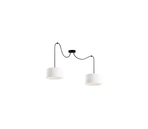Svietidlá  Luster na lanku TUZ 2xE27/60W/230V pavúk 0776