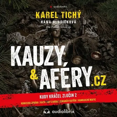 Detektívky, trilery, horory Audiolibrix Kauzy & aféry.cz