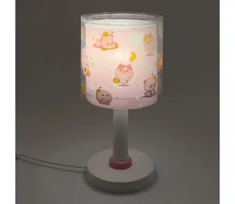 Lampy Dalber 41761S - LED detská lampička KAWAII FRIENDS 1xG4/4W/230V ružová 41761S