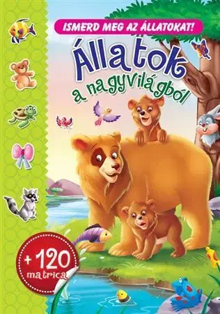 Nalepovačky, vystrihovačky, skladačky Állatok a nagyvilágból