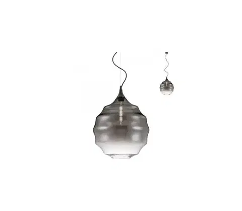 Svietidlá Redo 01-1845 - Luster na lanku SLAG 1xE27/42W/230V pr. 40 cm šedá 01-1845