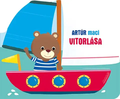 Leporelá, krabičky, puzzle knihy Artúr maci vitorlása