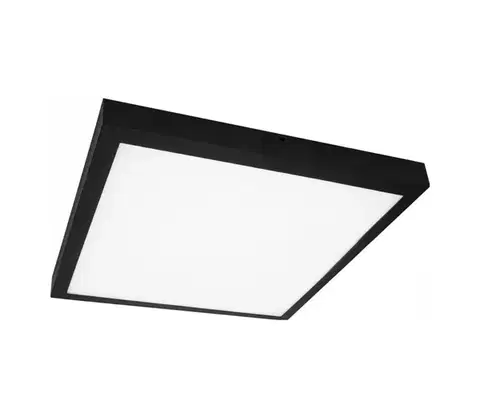 Svietidlá  LED Prisadený panel CHRIS LED/20W/230V 4000K 40x40 cm čierny SKU046709
