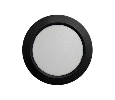 Svietidlá  LED Stropné svietidlo ROUND LED/6W/230V 4000K pr. 12,1 cm čierna 008 0001213