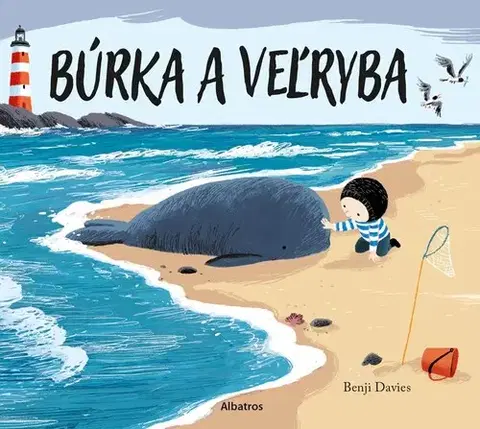 Rozprávky Búrka a veľryba, 2. vydanie - Benji Davies,Magdaléna Poppelková