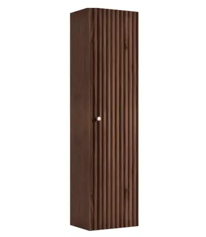 Skrinky do kúpeľne Elvisia Vysoká skrinka do kúpeľne BELLO Oak walnut