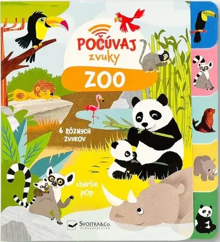 Zvukové knihy Počúvaj zvuky: Zoo - Charlie Pop