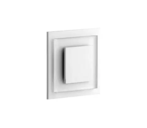 LED osvetlenie LDST SU-01-B-BZ8 - LED schodiskové svietidlo SUNNY 8xLED/1,2W/230V biela 6500K SU-01-B-BZ8