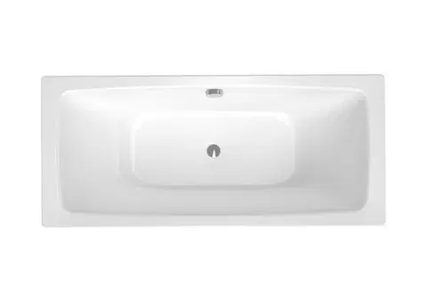 Vane Obdĺžniková vaňa SAT Feel 170x75 cm smaltovaná oceľ ľavá aj pravá SATVFEEL170DUO SATVFEEL170DUO