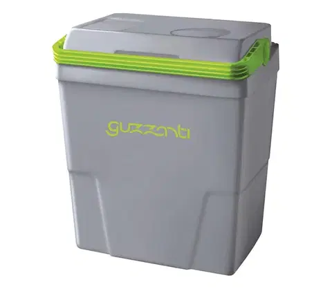 Predlžovacie káble Guzzanti GZ 22B - Prenosná autochladnička 22 l 58W/12V/230V sivá/zelená GZ 22B