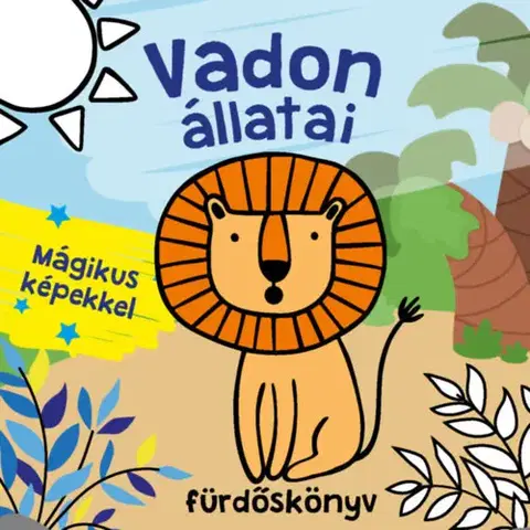 Knižky do vane Vadon állatai fürdőskönyv