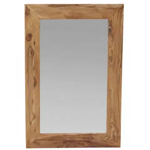 Zrkadlá Zrkadlo Gani 60x90 z indického masívu palisander