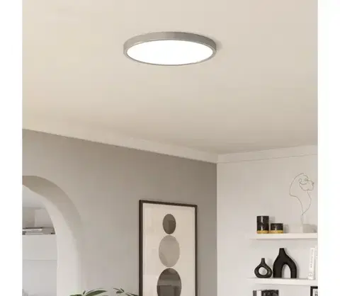 Svietidlá Eglo 901318 - LED stropné svietidlo FUEVA LED/17W/230V 2700/4000/6500K priemer 38,9 cm chróm 901318