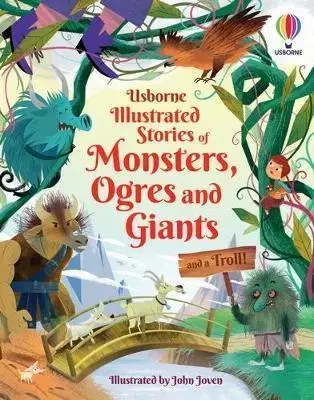 Rozprávky Illustrated Stories of Monsters, Ogres and Giants (and a Troll) - Kolektív autorov,John Joven