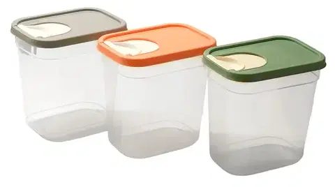 Dózy na potraviny MAKRO - Dóza 2l posuvné veko rôzne farby