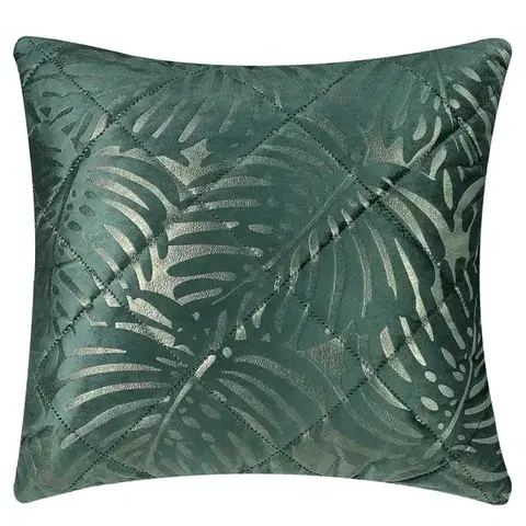 Dekoračné obliečky Obliečka na vankúš Oliwia RQ-089 40x40 cm zelená