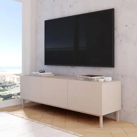 TV stolíky VIKTOR TV stolík na nožičkách, coast
