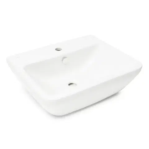Umývadlá Umývadlo VitrA Integra 55x45 cm otvor pre batériu uprostred 7049-003-0001 7049-003-0001