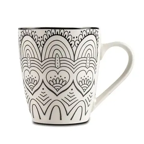 Hrnčeky a šálky Kinekus Hrnček porcelánový 350ml Maya NAVA