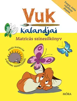 Nalepovačky, vystrihovačky, skladačky Vuk kalandjai - István Fekete,Csaba Máli