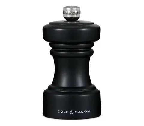 Mlynčeky Cole&Mason Cole&amp;Mason - Mlynček na korenie HOXTON 10,4 cm buk/matná čierna H233061