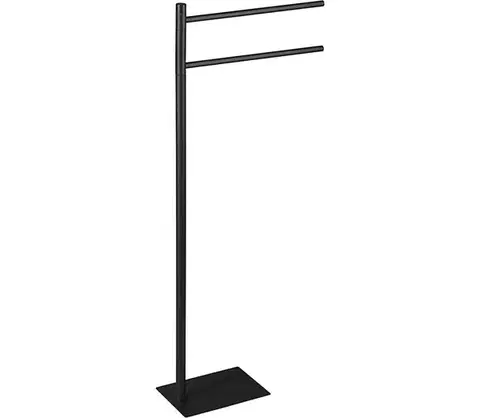 Svietidlá Gedy - stojan na uteráky TRILLY, 83,5 cm, matná čierna TR3114
