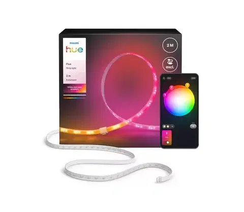 LED osvetlenie Philips - Rozšíriteľná sada stmievateľného LED pásu Hue FLUX 2m LED/19,5W/24V 2200-6500K 8721103103338