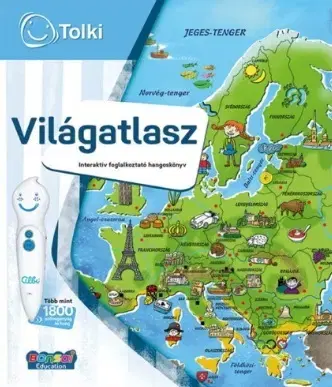 Kúzelné čítanie Albi Világatlasz - Hangos könyv