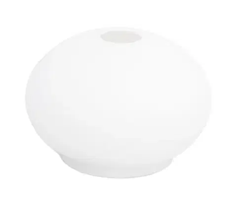 Lampy  Náhradné sklo k lustru E14 pr. 15 cm biela 8919