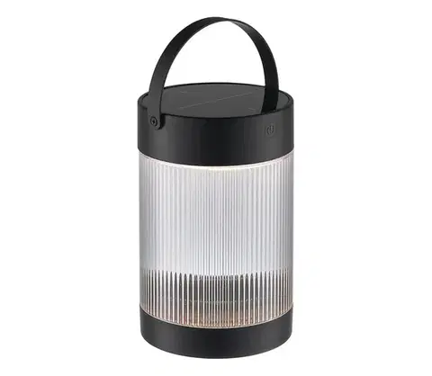LED osvetlenie Nordlux - LED Solárna lampa COUPAR LED/3,2W/3,7V čierna 2518215003