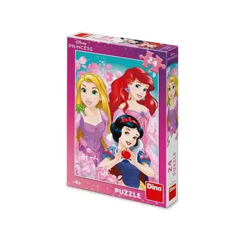 Do 49 dielikov Dino Puzzle Krásne princezné 24 Dino FSC