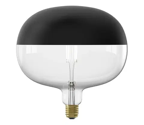 Žiarovky  LED stmievateľná žiarovka FILAMENT s vrchlíkom E27/6W/230V 1800K čierna CRI 90 8712879150657