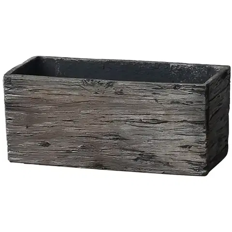 Záhrada Kvetináč  101244 31x15x13H barn grey