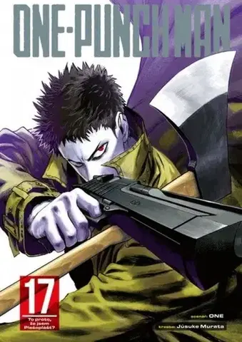 Komiksy One-Punch Man 17: To proto, že jsem Plešoplášť? - ONE,Yusuke Murata,Marek Mikeš