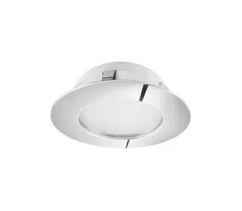 Svietidlá Eglo 78748 - LED Stmievateľné podhľadové svietidlo PINEDA LED/12W/230V chróm 78748