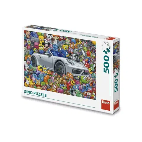500 dielikov Puzzle Erikove hračky 500 D