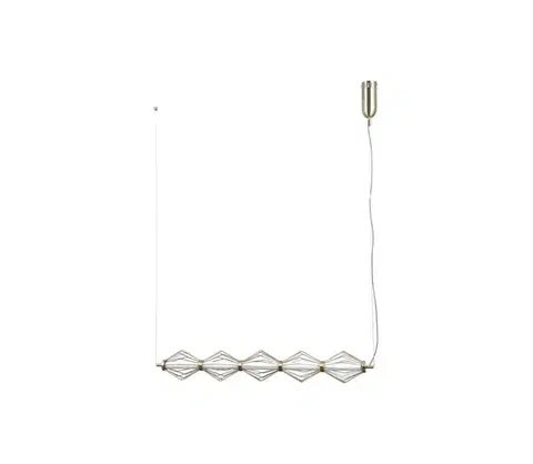 Svietidlá  PND-34403-5-HBR - LED luster na lanku SEVILLA LED/25W/230V 3000K zlatá PND-34403-5-HBR