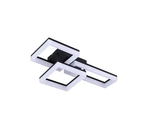 Svietidlá Searchlight 28612BK - LED stmievateľné stropné svietidlo WALL ART II LED/30W/230V 32x60 cm 28612BK