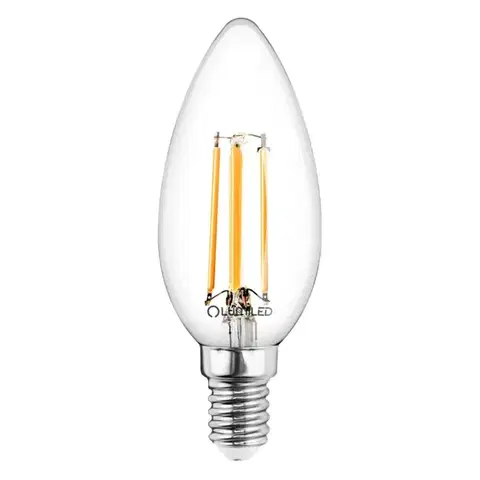 Dekoračné žiarovky Žiarovka LED sviečka FIL 7W E14 806LM 3000K CCD